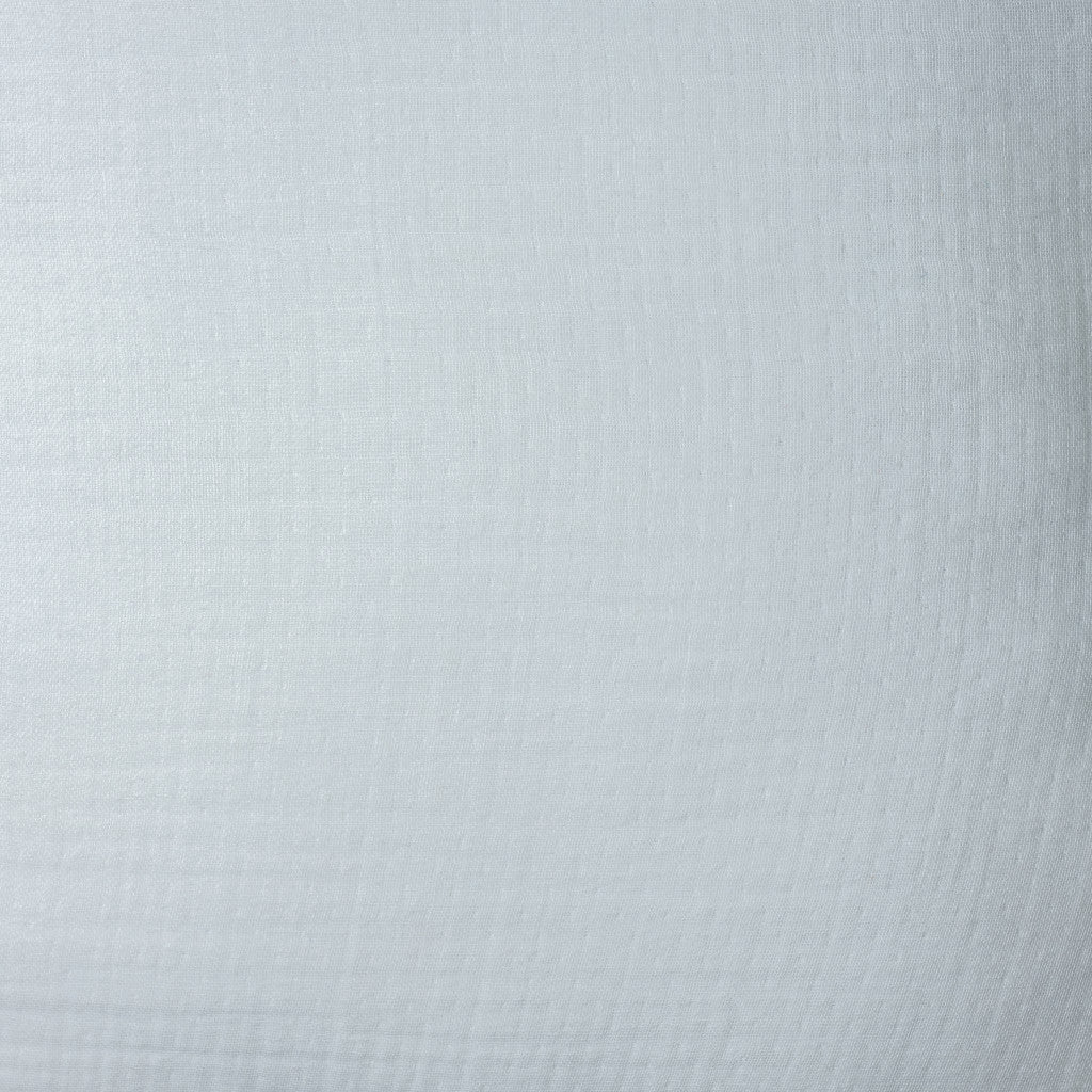 White & Blue 100% Cotton Pillow