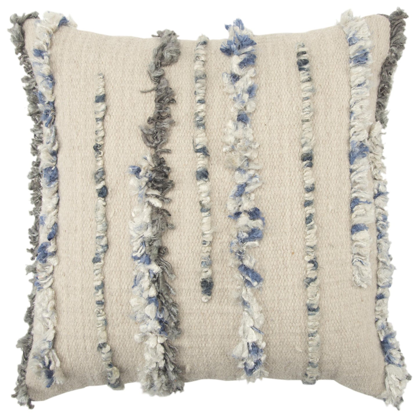 Natural 100% Cotton Striped Pillow