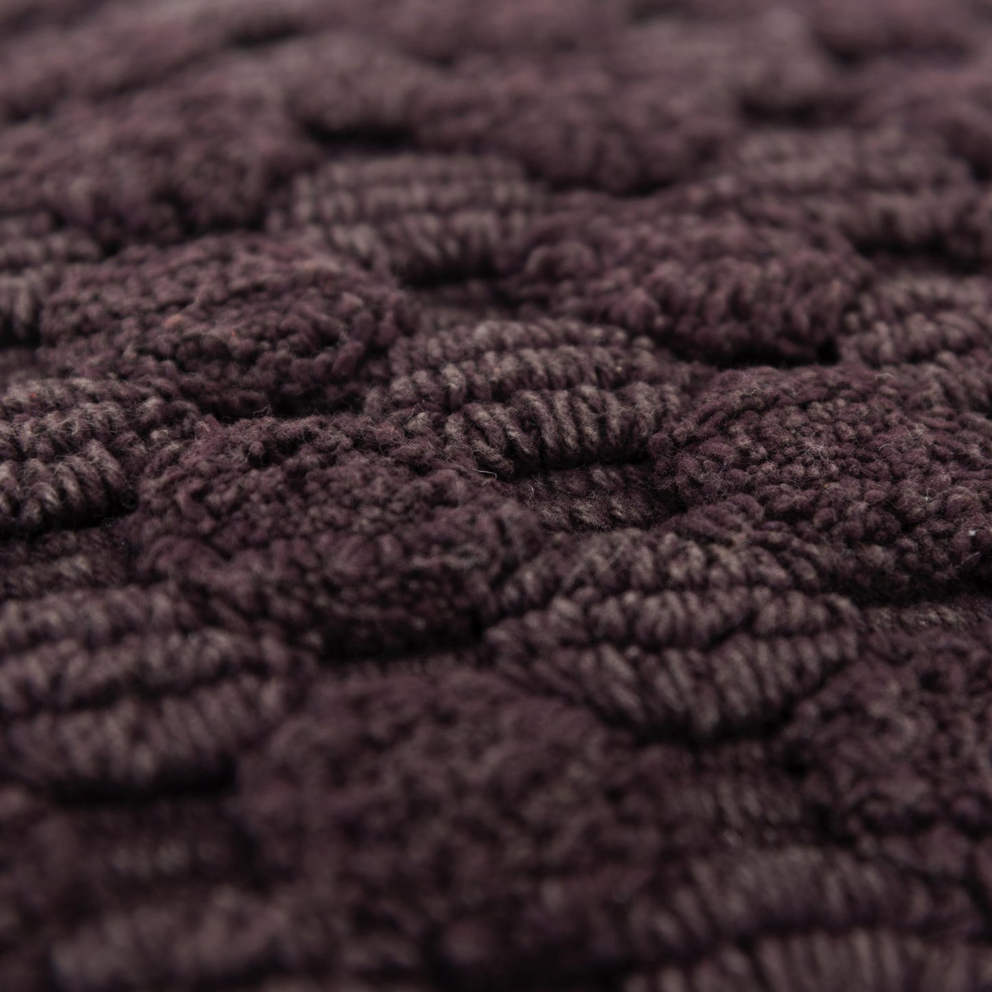 Wine Cotton Pillow w/ Texture