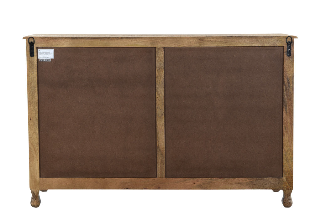 Refined Beige High Gloss Dresser