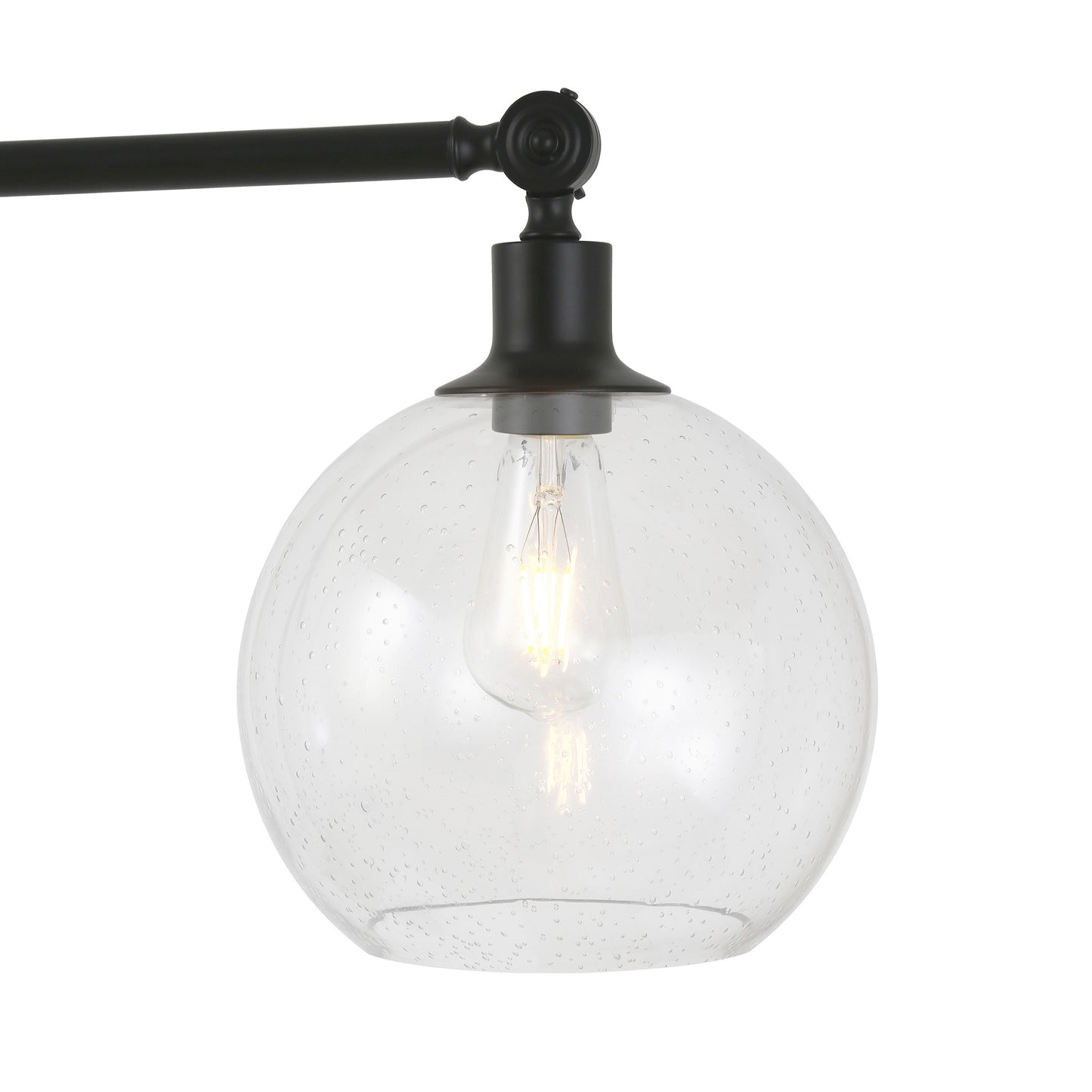 Black Reading Floor Lamp w/ Shade