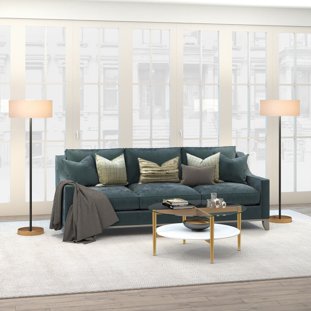 Black Floor Lamp w/ Shade