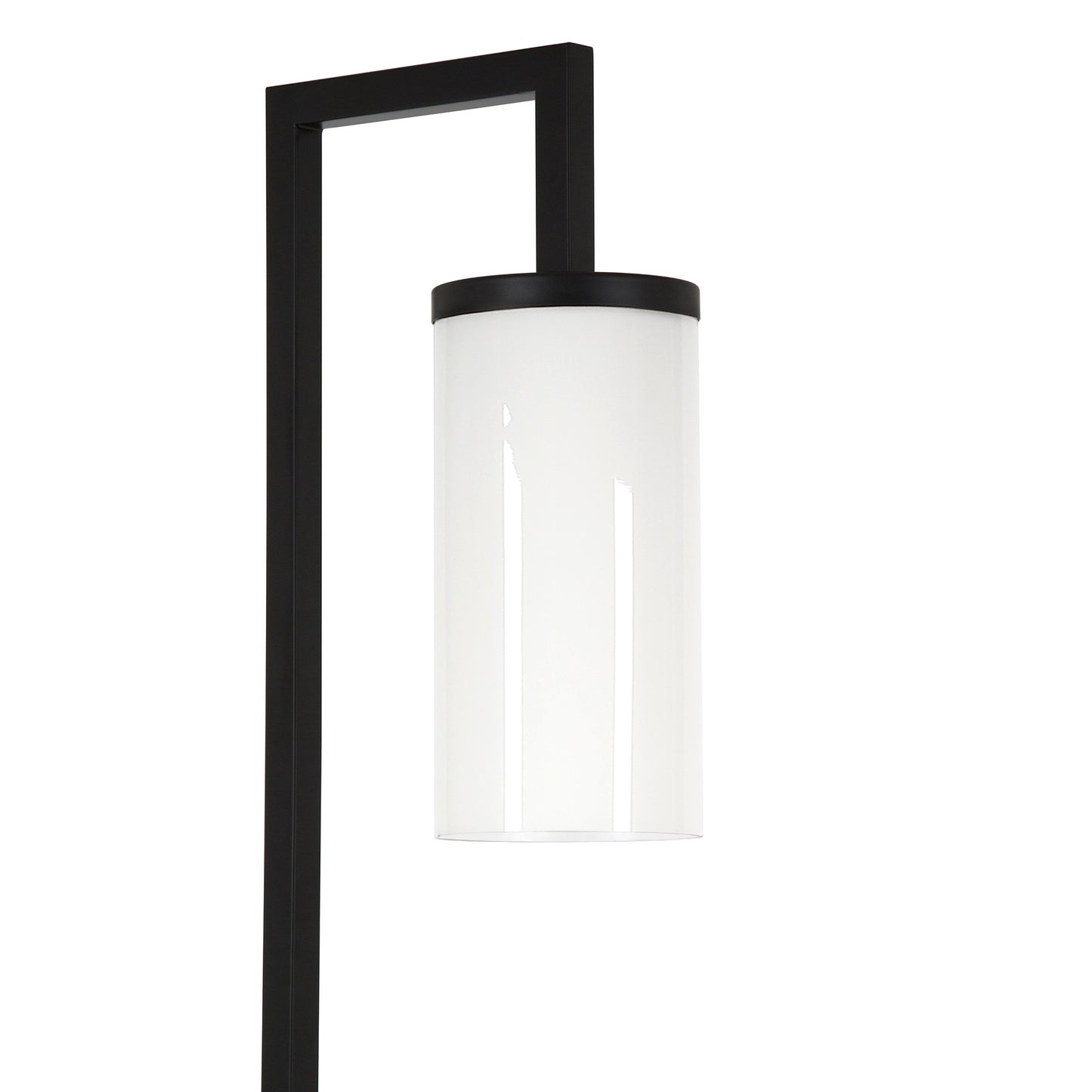 Black Reading Floor Lamp w/ Shade