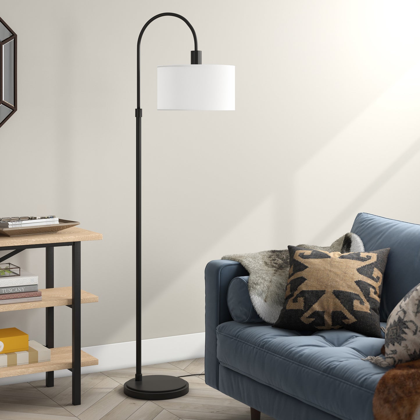 Black Floor Lamp w/ Shade