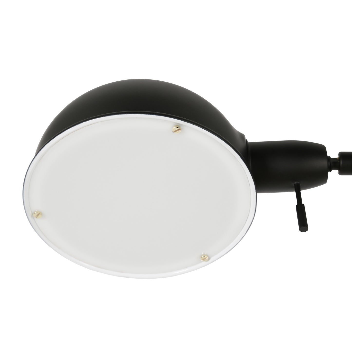 Black Reading Floor Lamp w/ Shade
