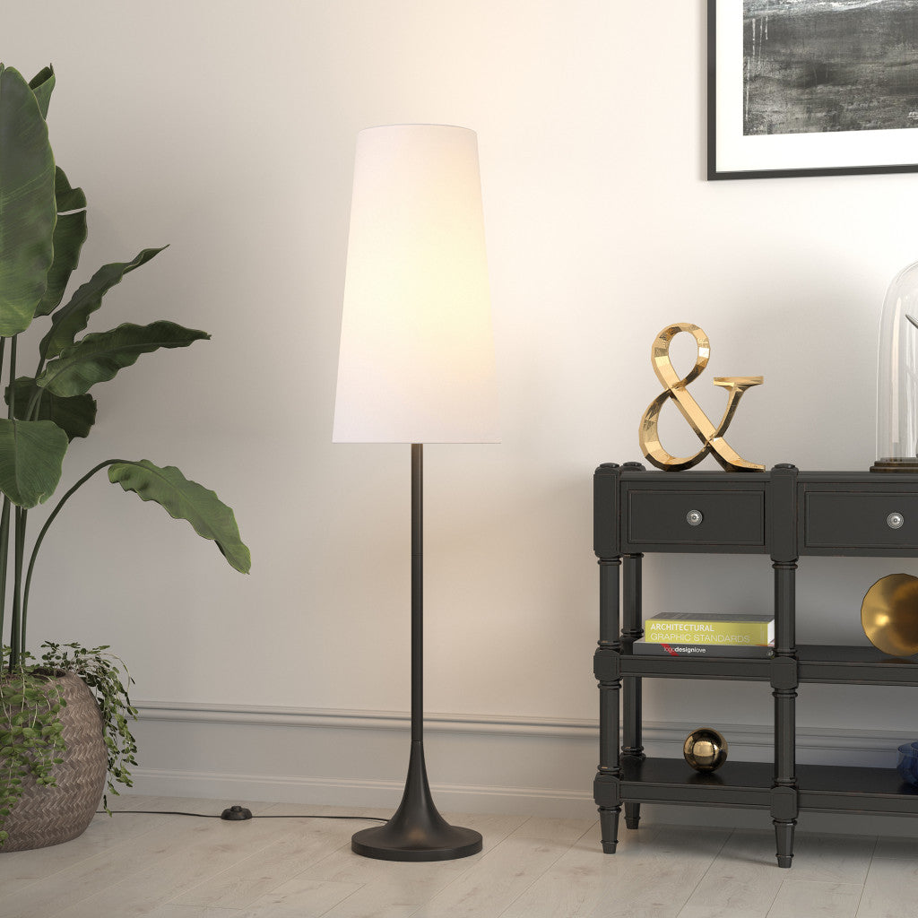 Black Floor Lamp w/ Shade