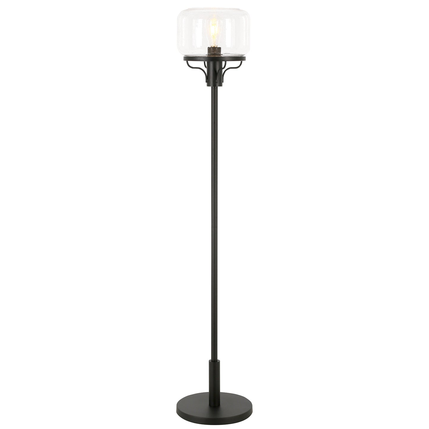 Black Floor Lamp w/ Shade