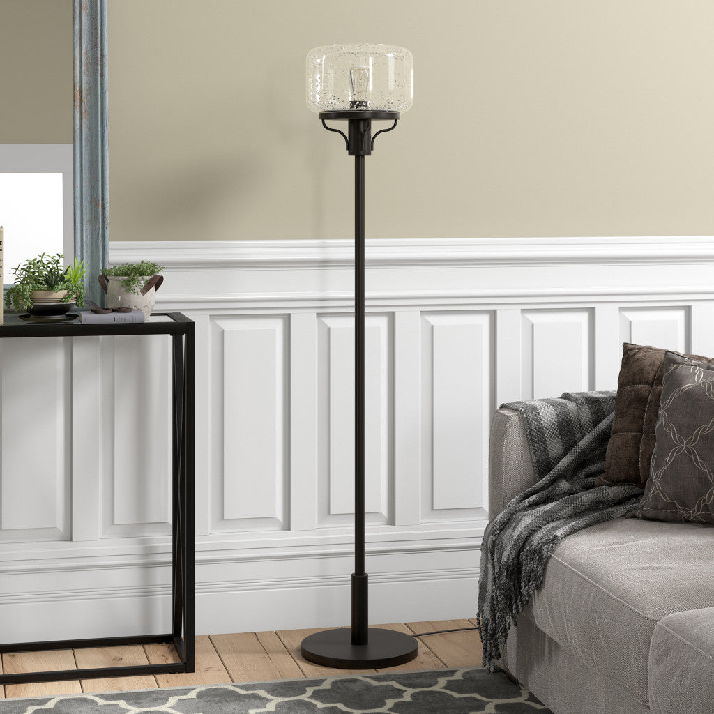 Black Floor Lamp w/ Shade
