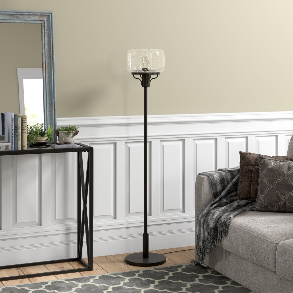 Black Floor Lamp w/ Shade