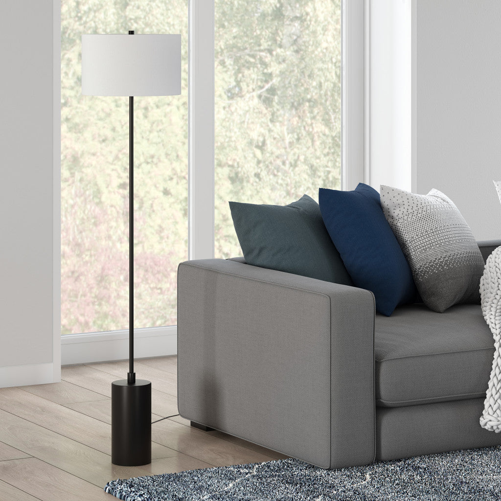 Black Floor Lamp w/ Shade