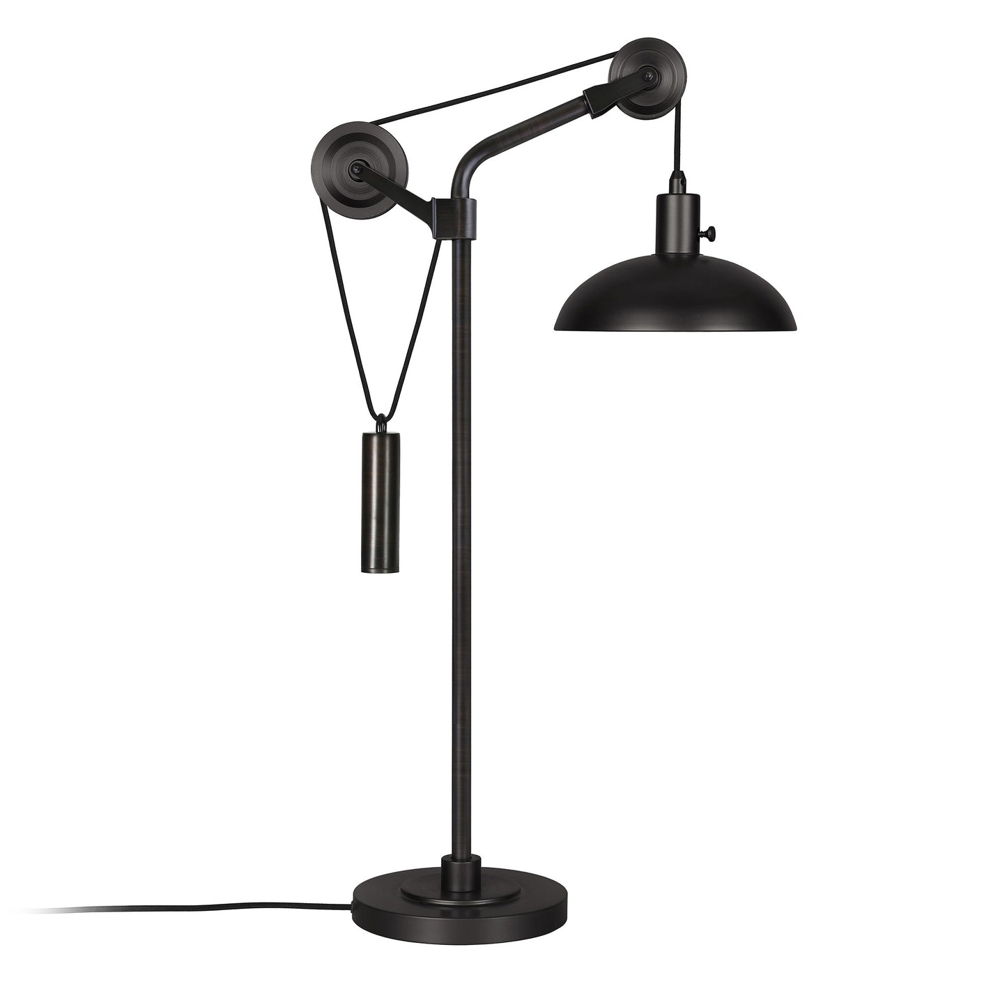 Black Adjustable Desk Table Lamp w/ Shade