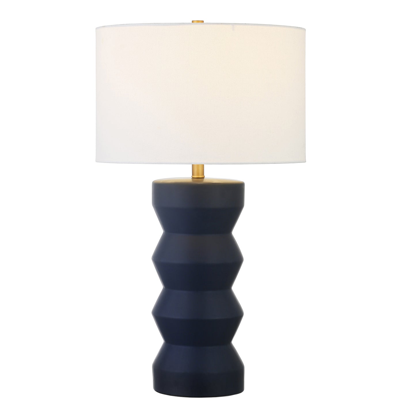 Navy Blue Table Lamp w/ Shade