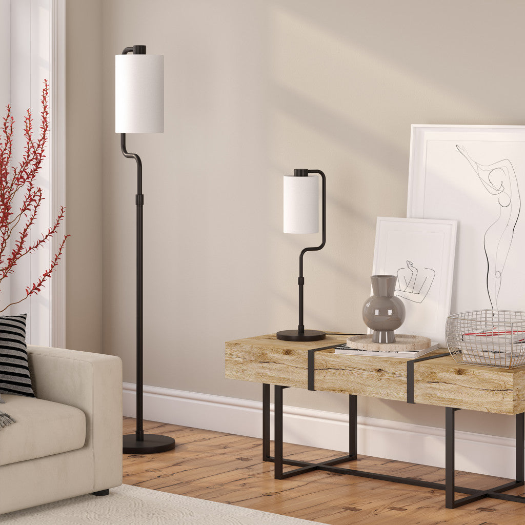 Black Table Lamp w/ Shade