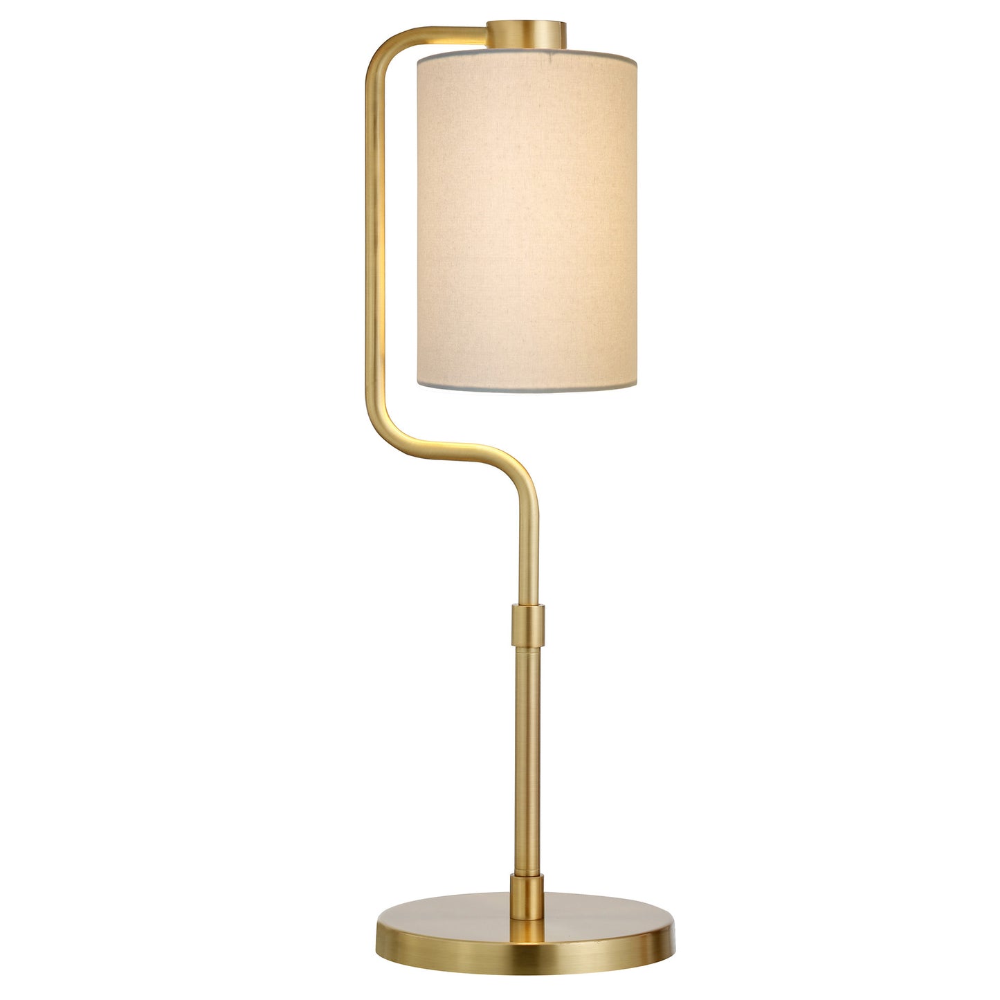 Brass Table Lamp w/ Shade