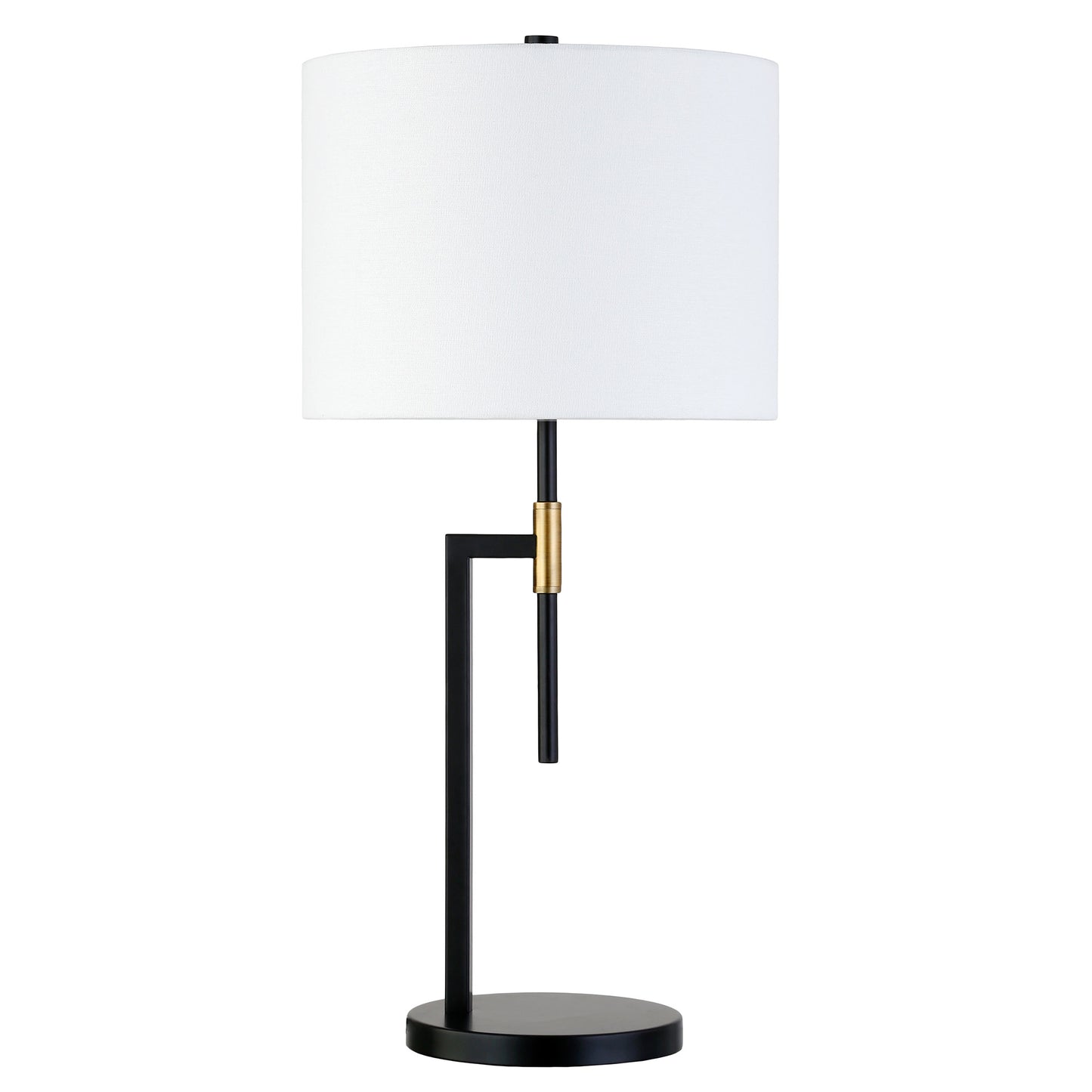 Black & Gold Table Lamp w/ Shade