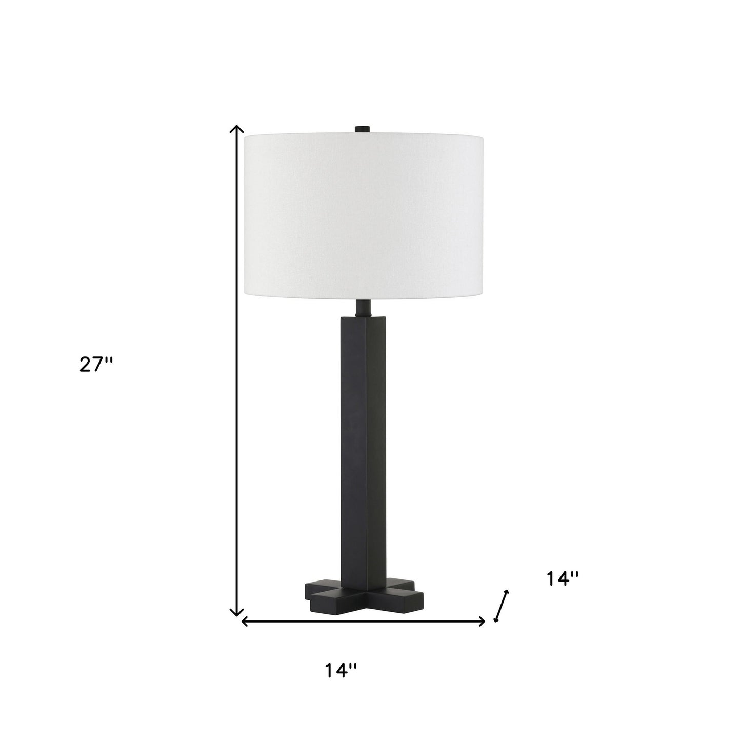 Black Table Lamp w/ Shade