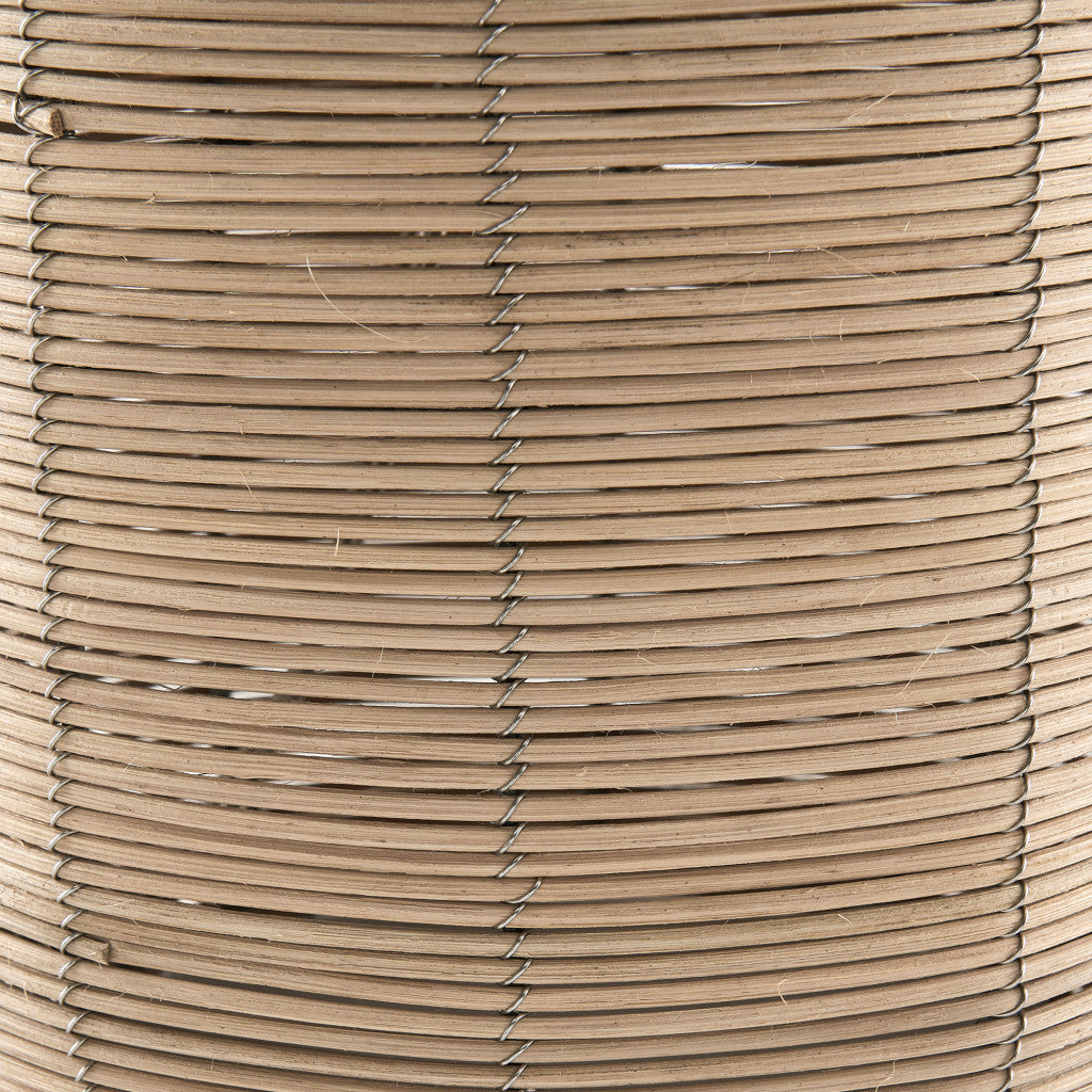 Natural Rattan Table Lamp w/ Shade