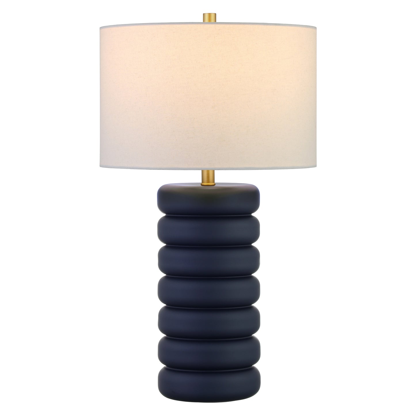 Navy Blue Table Lamp w/ Shade
