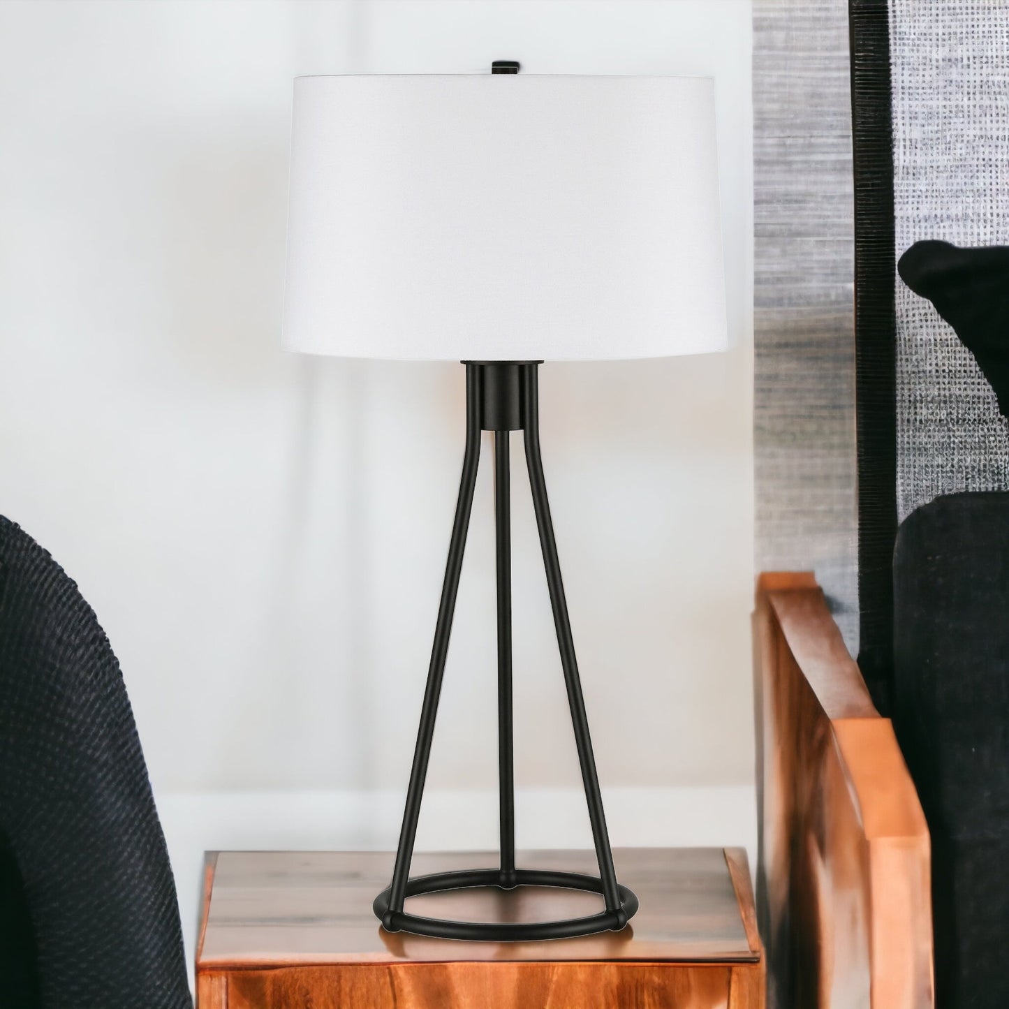 Black Table Lamp w/ Shade