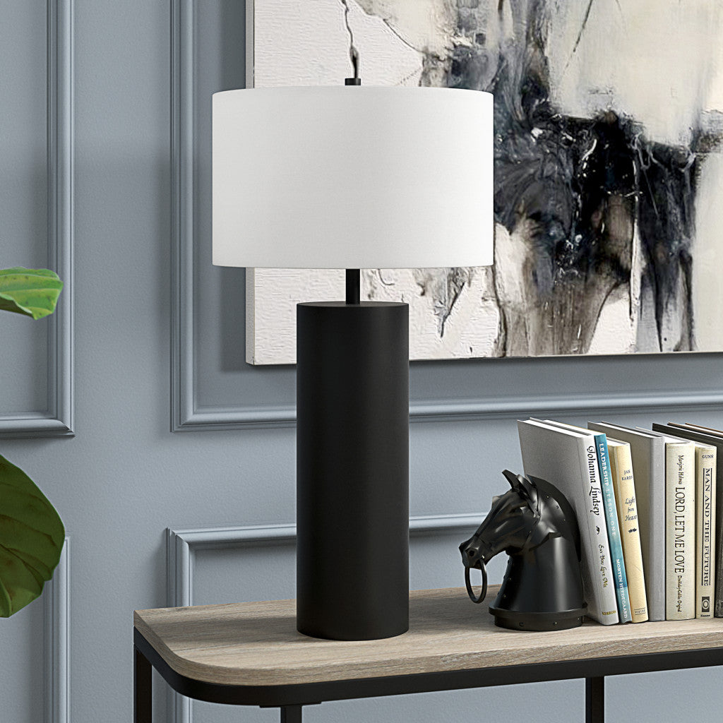Black Table Lamp w/ Shade