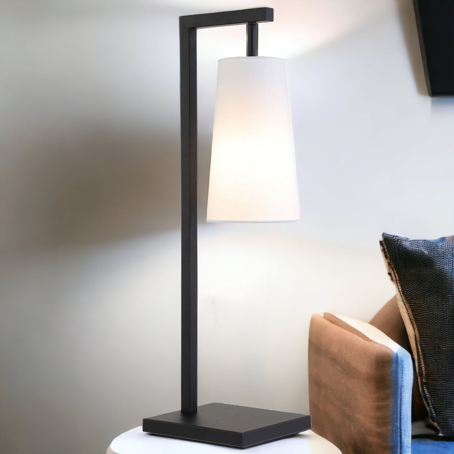 Black Desk Table Lamp w/ Shade