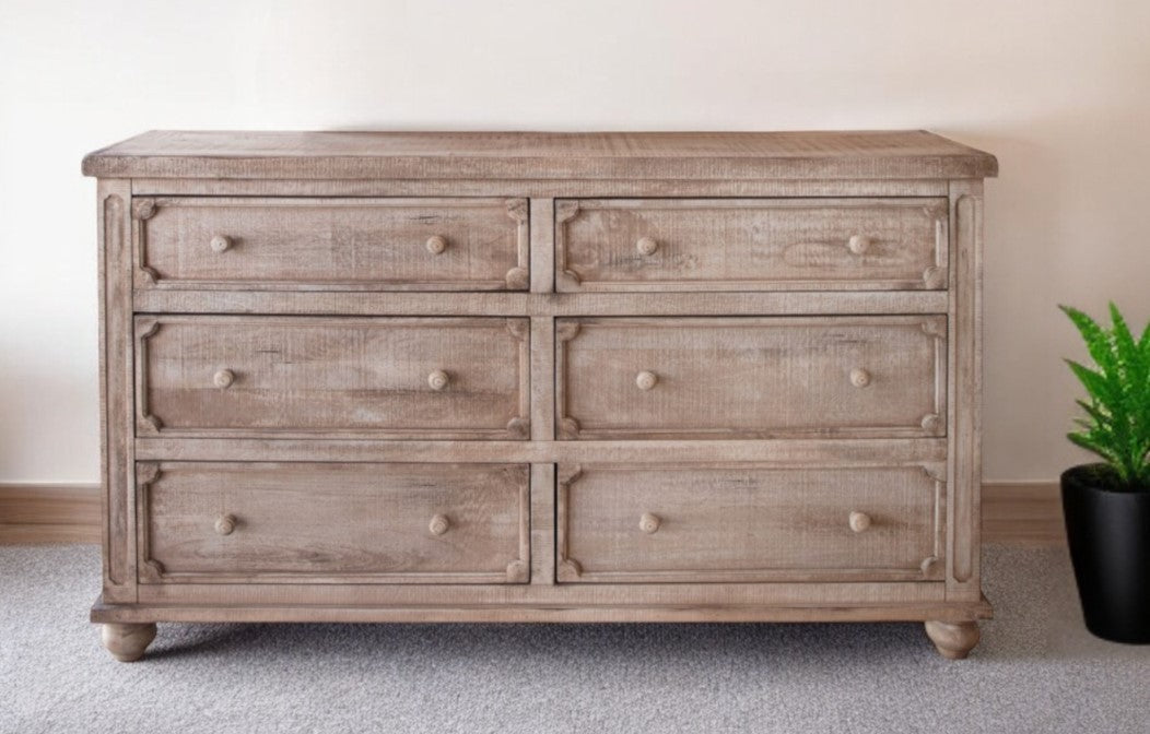 Minimalist Light Gray 3 Drawer Dresser