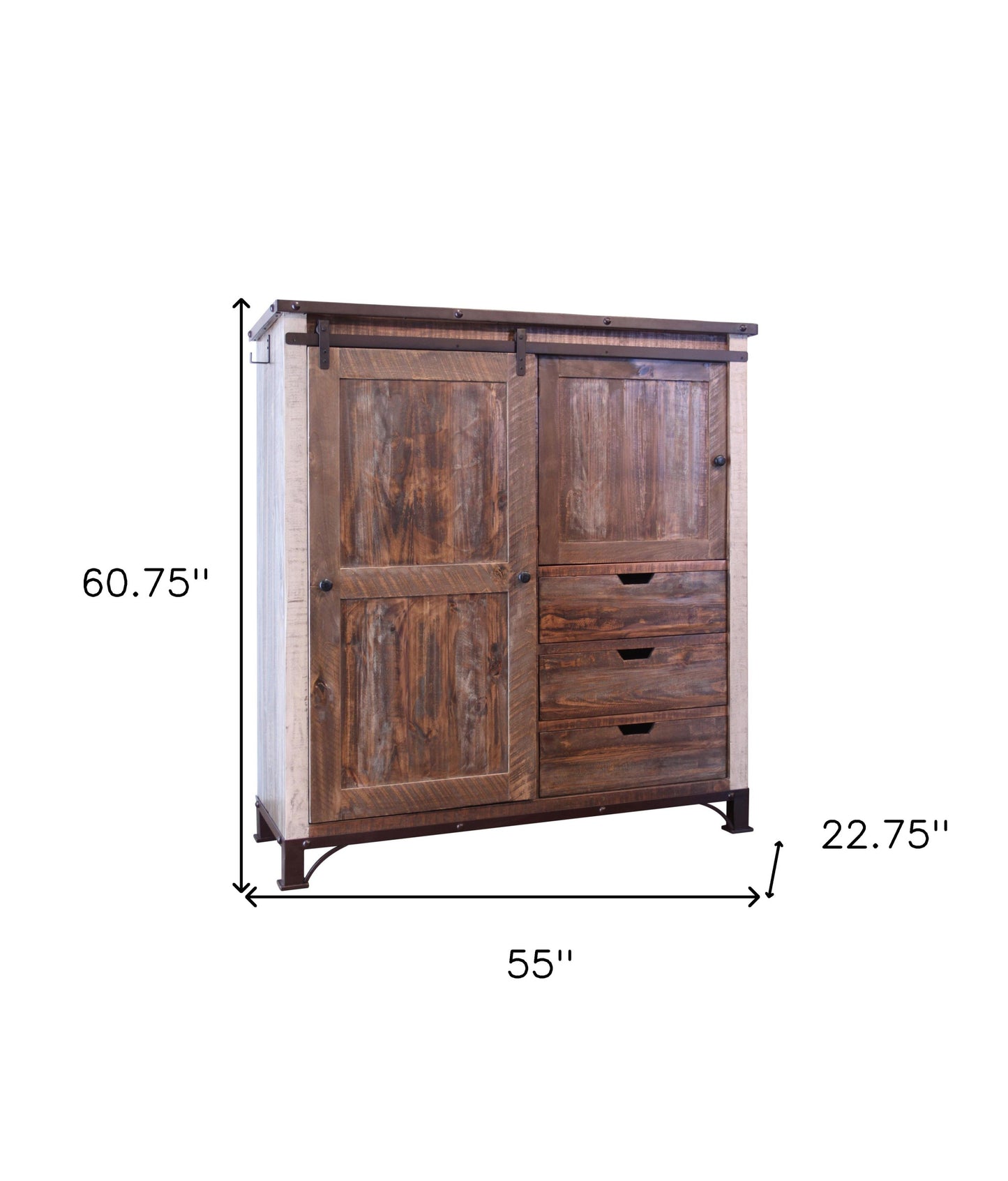 Ebony Lacquer Veneer Mdf And Steel Dresser