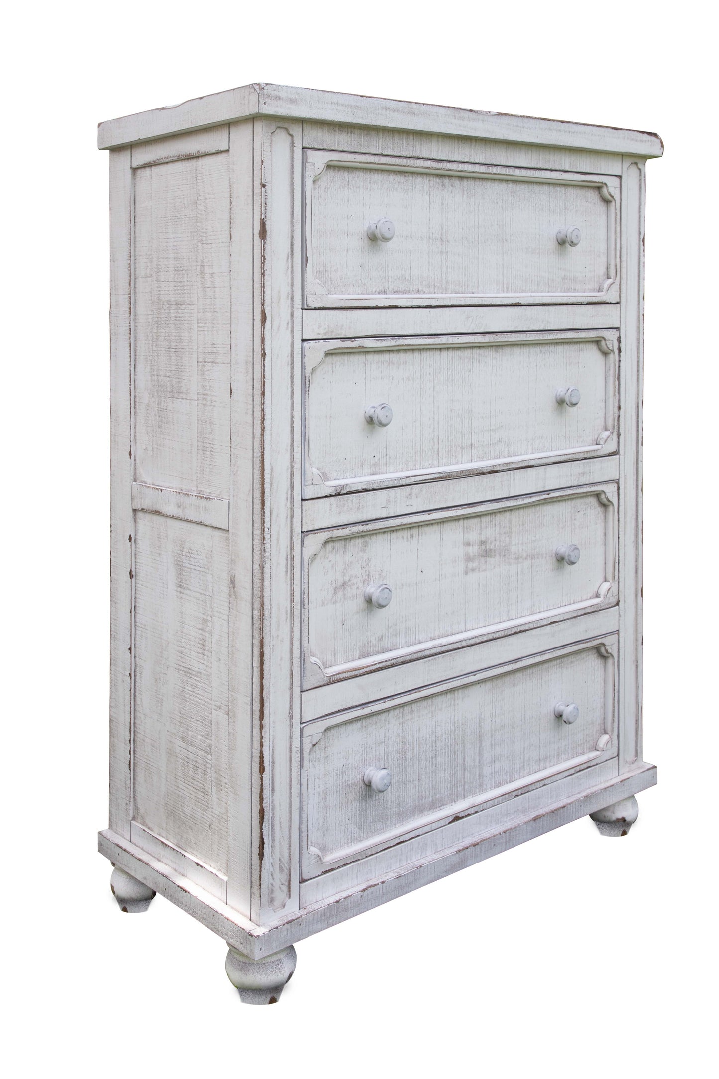 Gray 3-Drawer Double Dresser