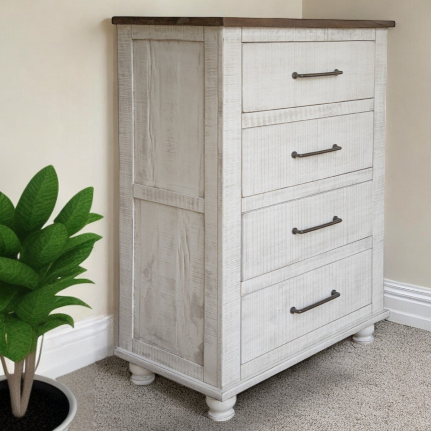 Black 6-Drawer Dresser