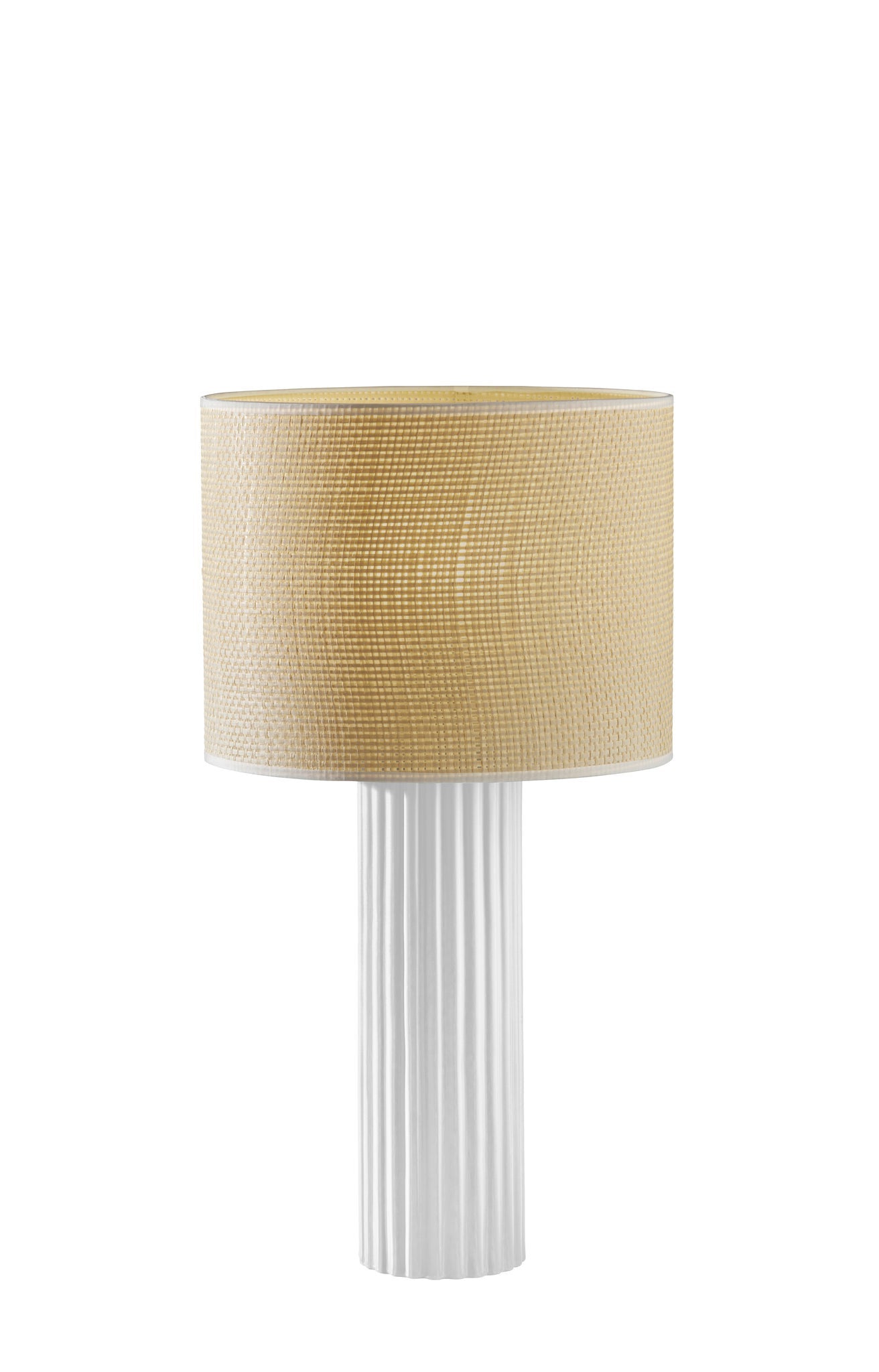 White Table Lamp w/ Shade