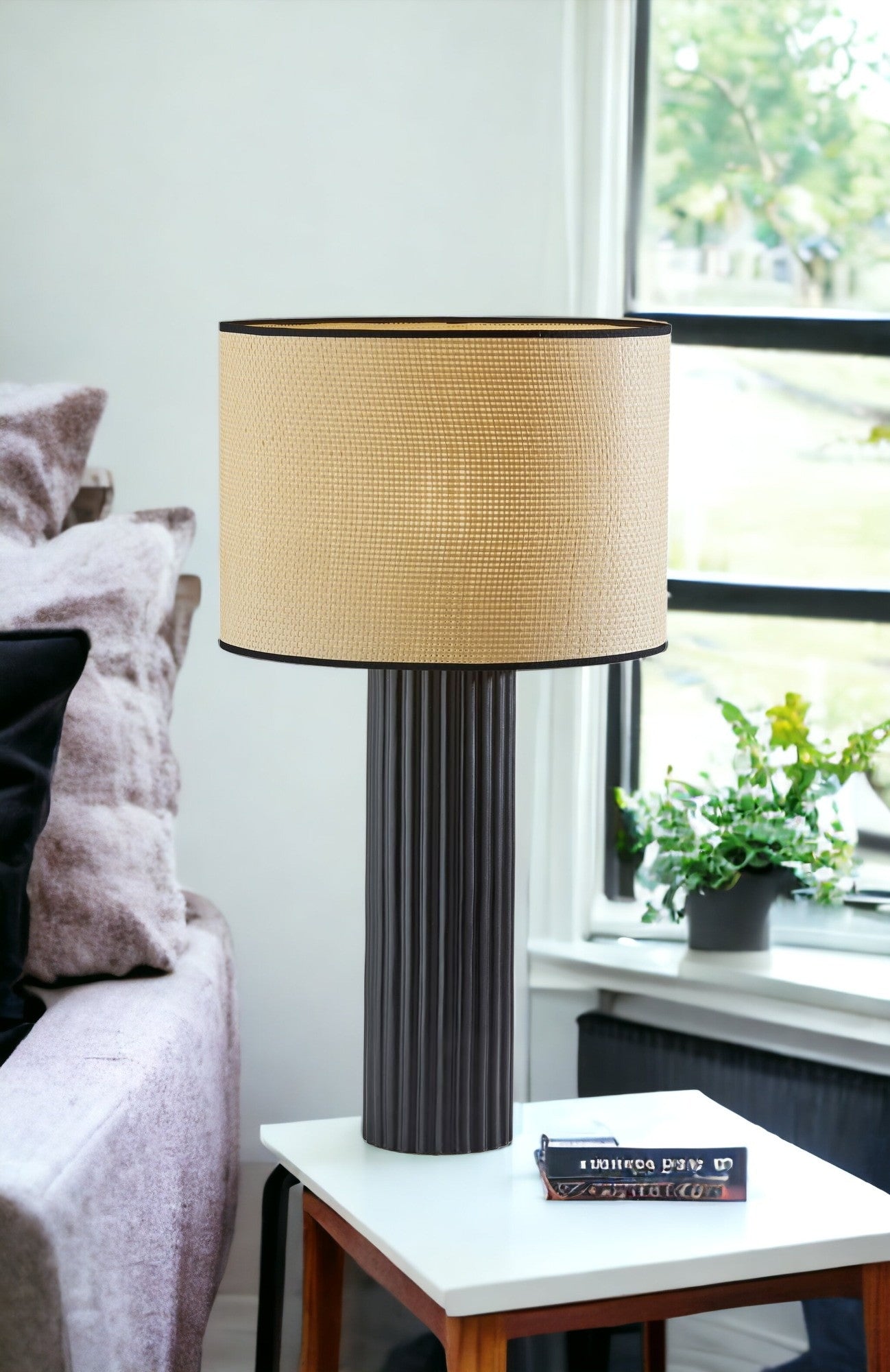 Black Table Lamp w/ Shade