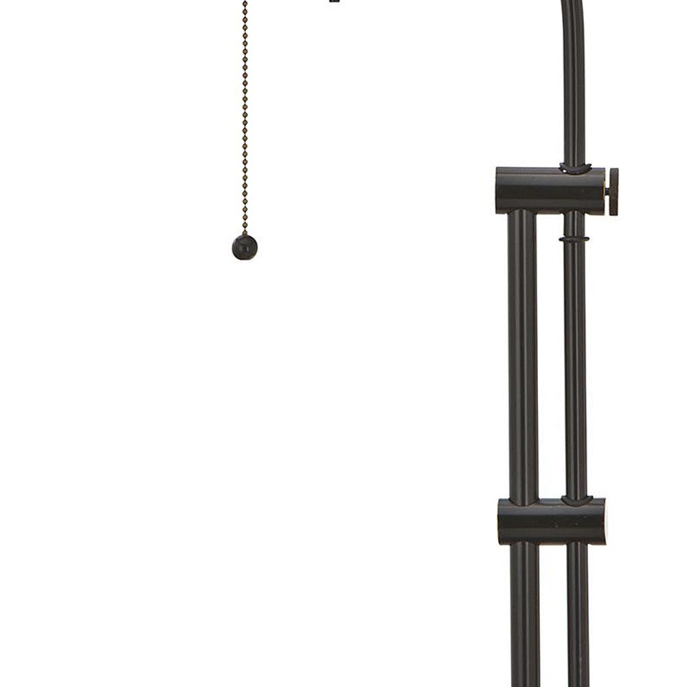 Bronze Adjustable Table Lamp w/ Bronze Shade