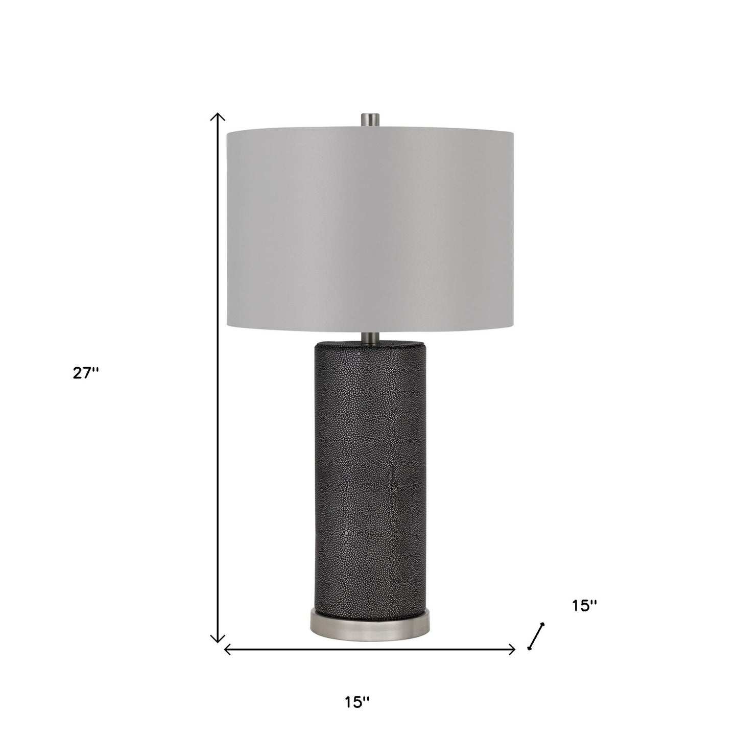 Black Table Lamp w/ Shade