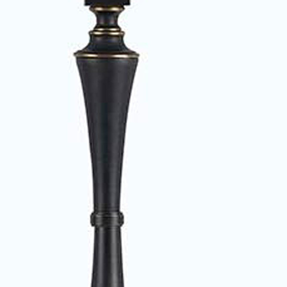 Bronze 2-Light Floor Lamp w/ Shade