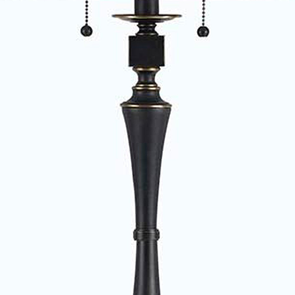 Bronze 2-Light Floor Lamp w/ Shade