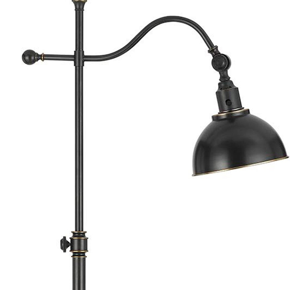 Bronze Adjustable Floor Lamp w/ Shade