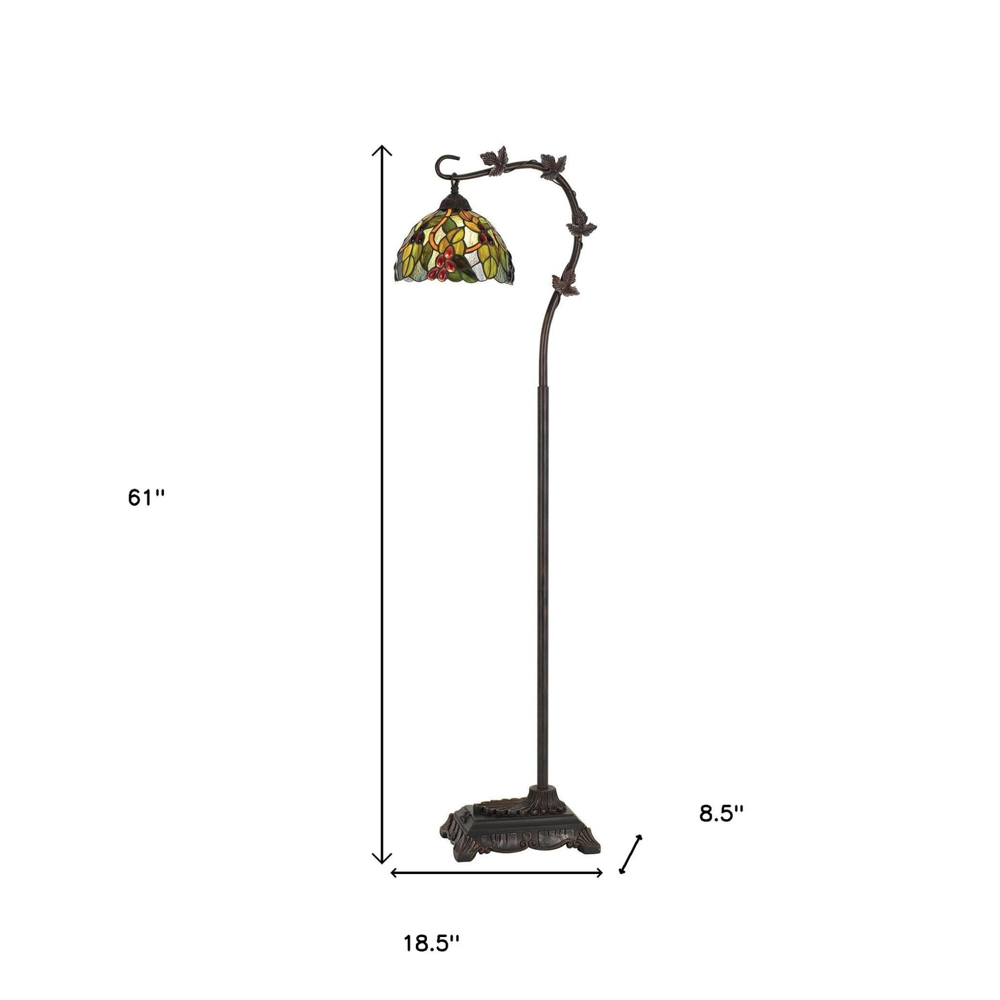 Bronze Floor Lamp w/ Shade