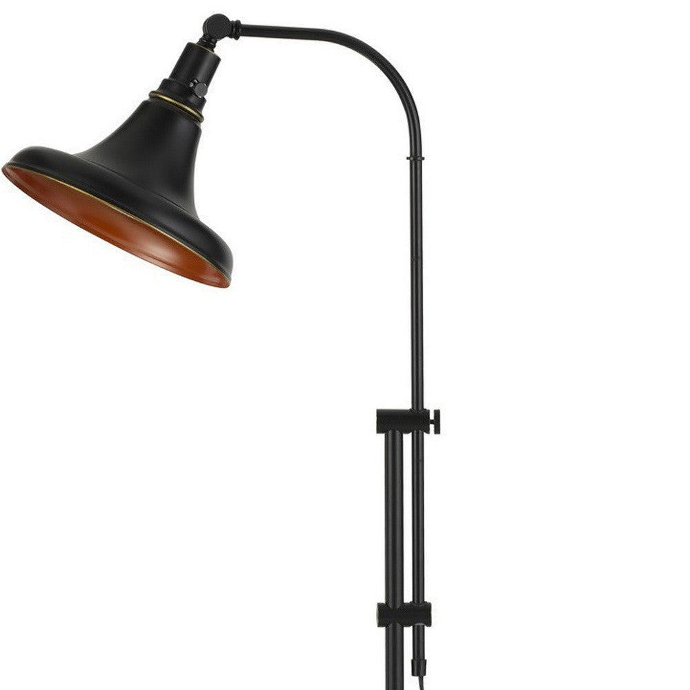 Bronze Adjustable Floor Lamp w/ Shade