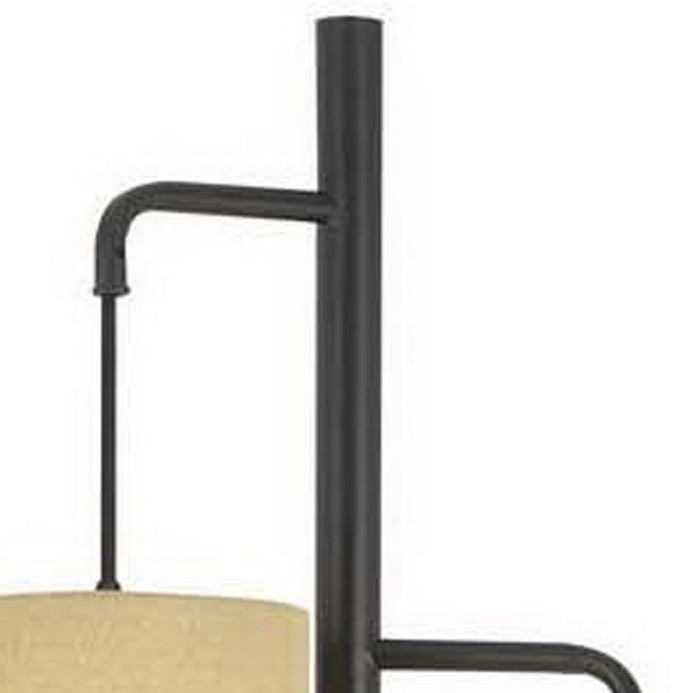 Bronze 3-Light Floor Lamp w/ Shade