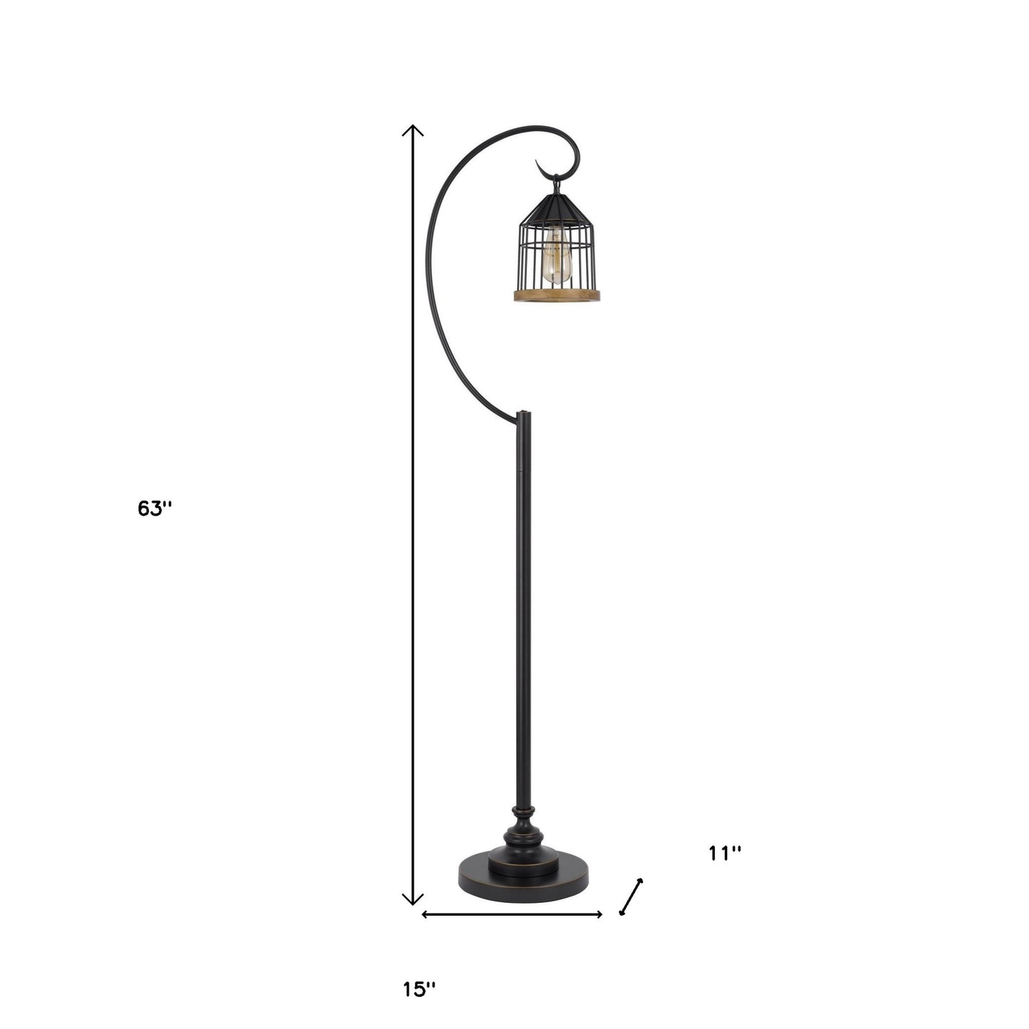 Bronze Floor Lamp