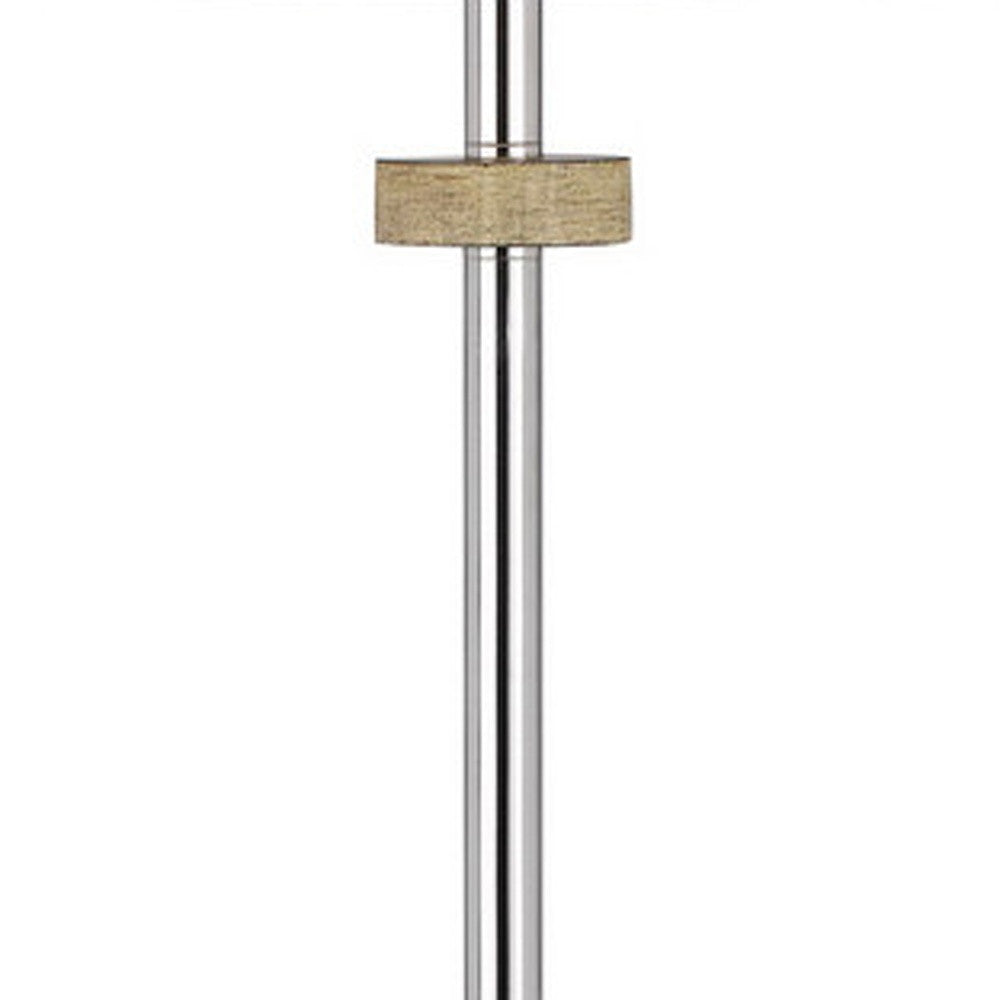 Chrome Floor Lamp w/ Shade