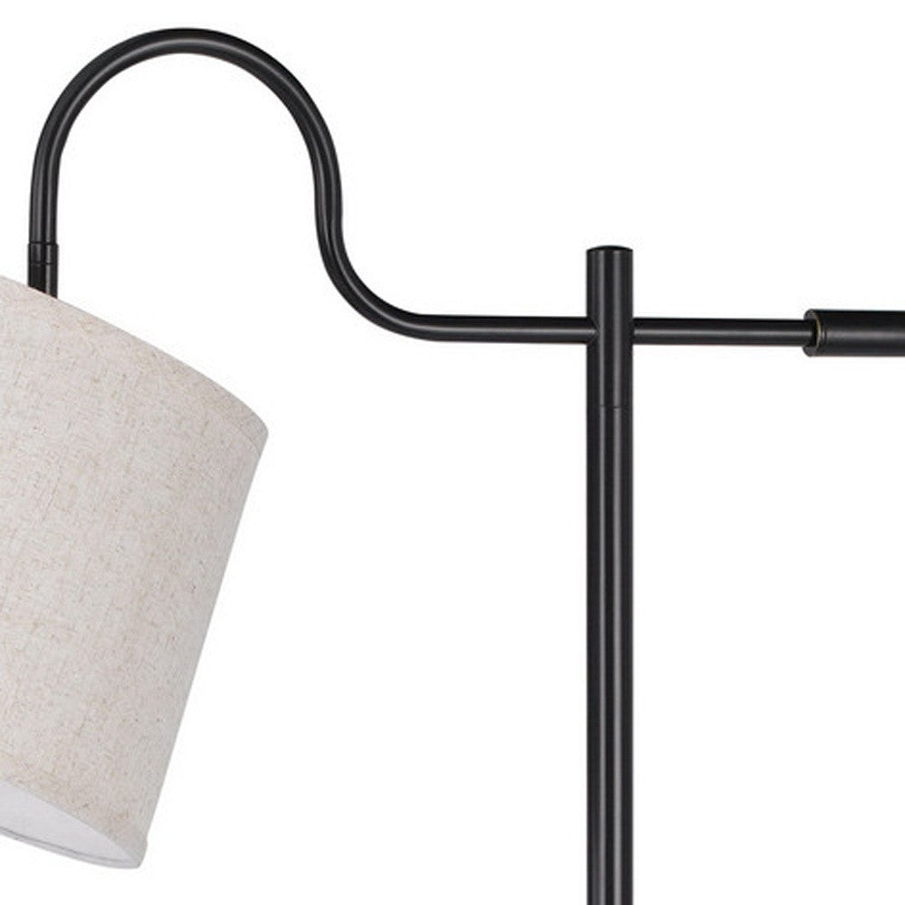 Bronze Adjustable Floor Lamp w/ Shade