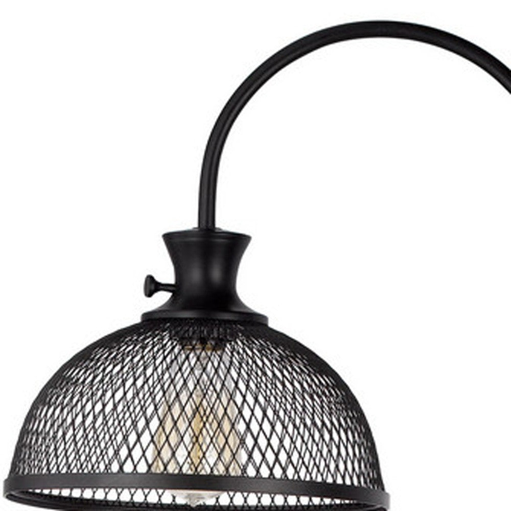 Black Adjustable Floor Lamp w/ Shade