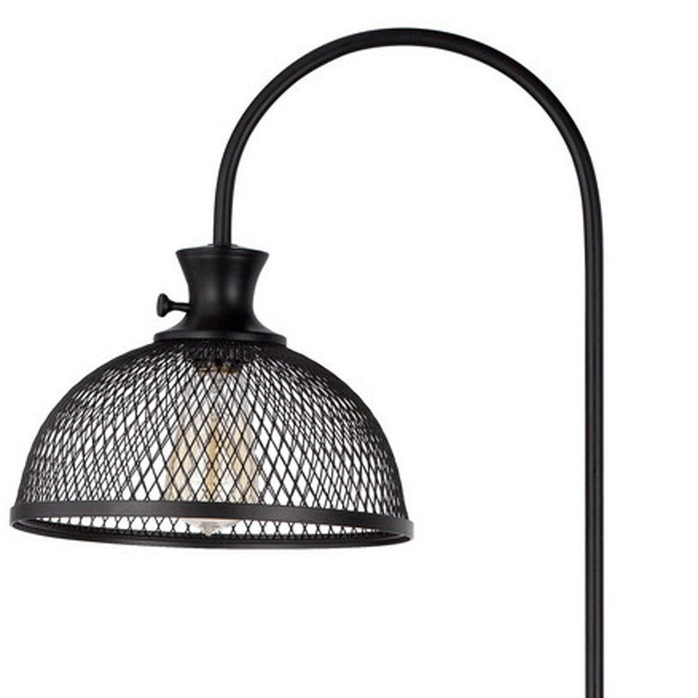 Black Adjustable Floor Lamp w/ Shade