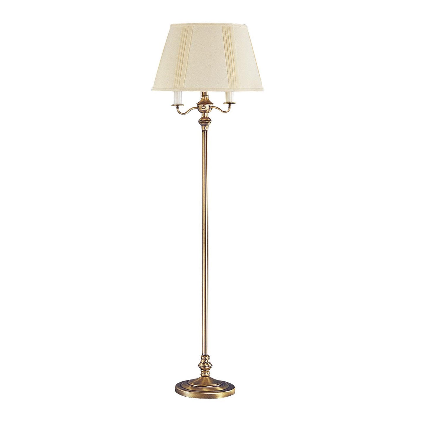 Bronze 4-Light Floor Lamp w/ Shade