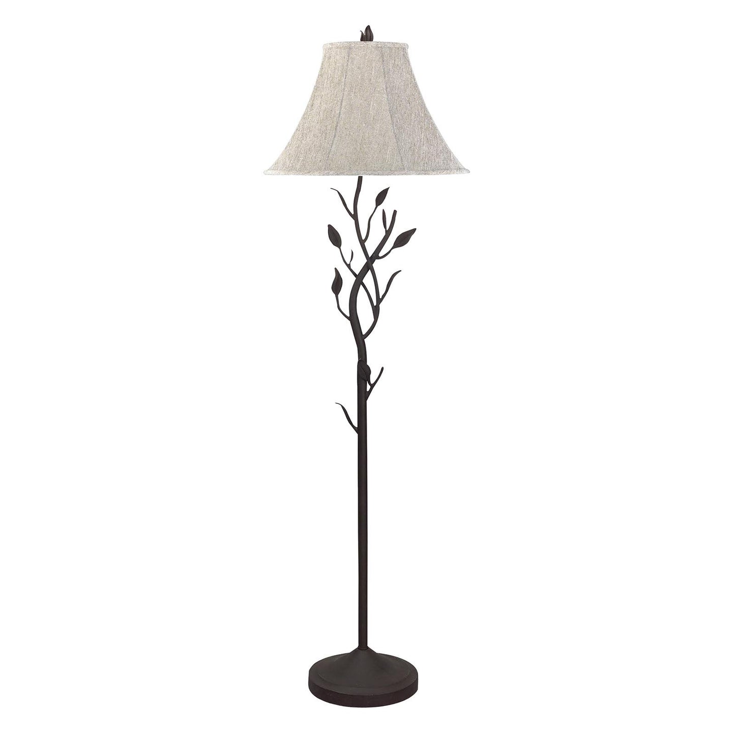 Grey Floor Lamp w/ Shade