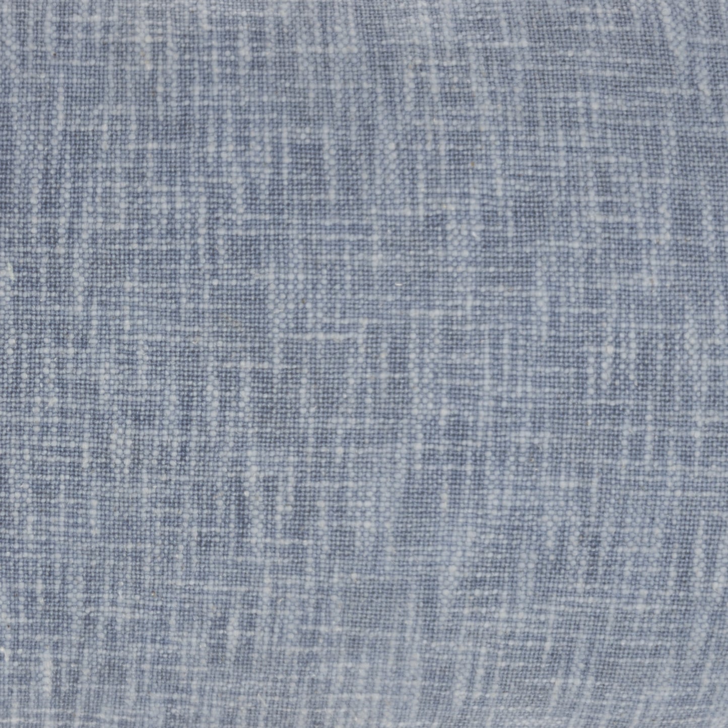 Blue Cotton Pillow w/ Fringe