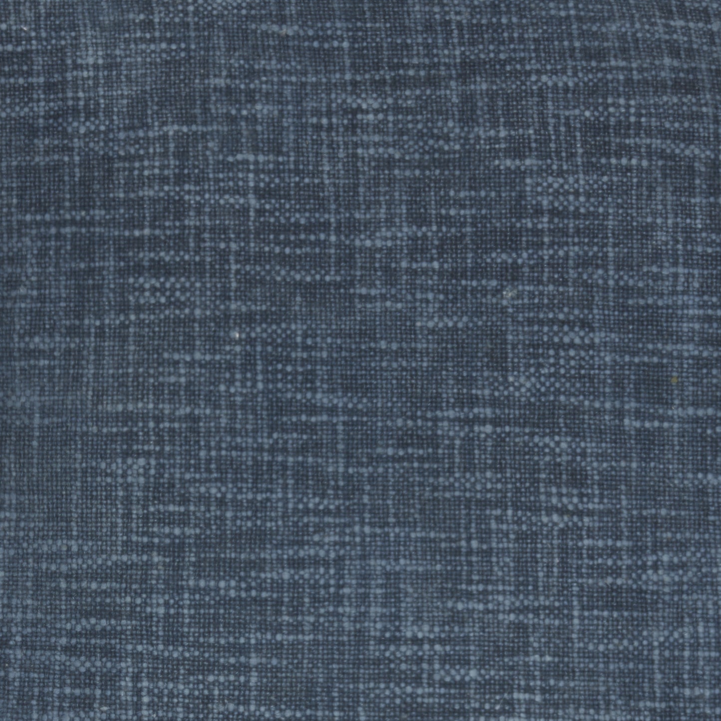 Navy Blue Cotton Pillow w/ Fringe