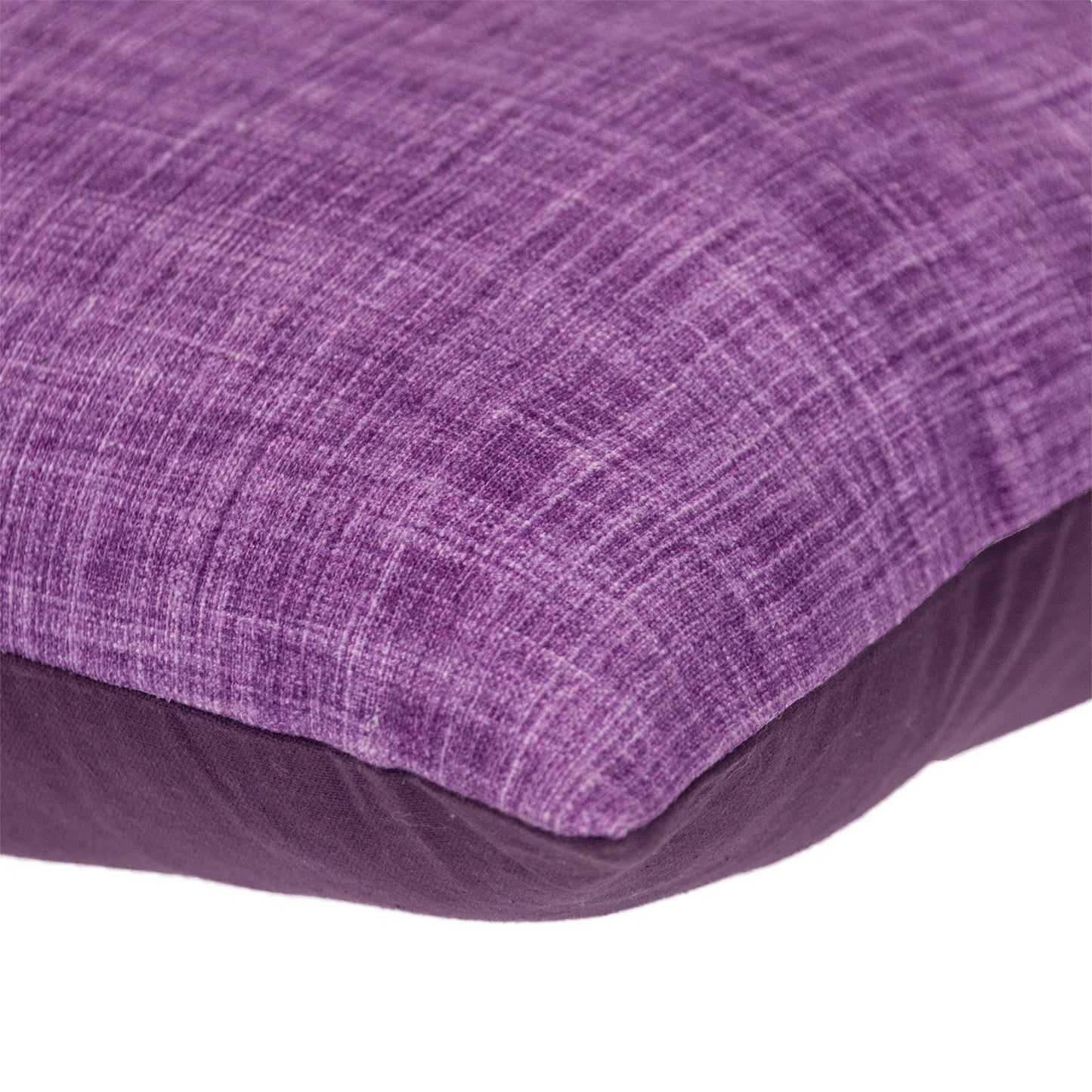 Purple Weave Cotton Pillow
