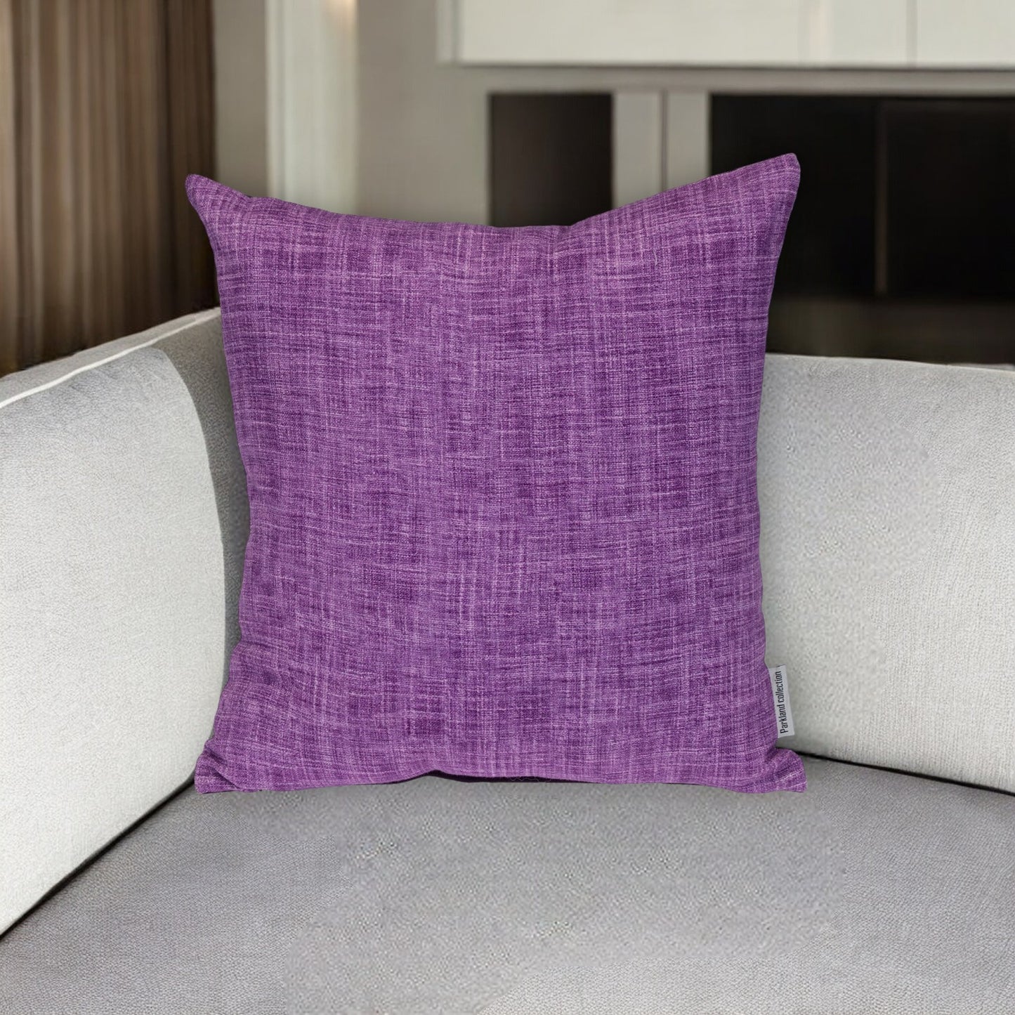 Purple Weave Cotton Pillow